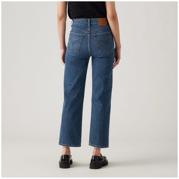 Levis Ribcage Straigth Ankle Jeans Style 726930218 Women’s Size -30x27 - Picture 2 of 13